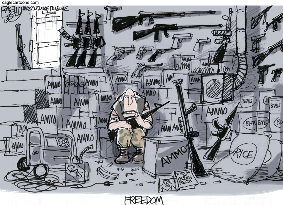  FIGHTING TYRANNY by Pat Bagley