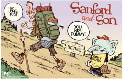 SANFORD AND SON  by Rick McKee