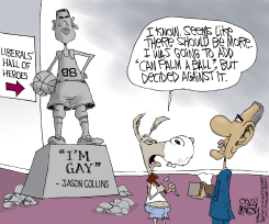 OBAMA'S HERO JASON COLLINS  by Gary McCoy