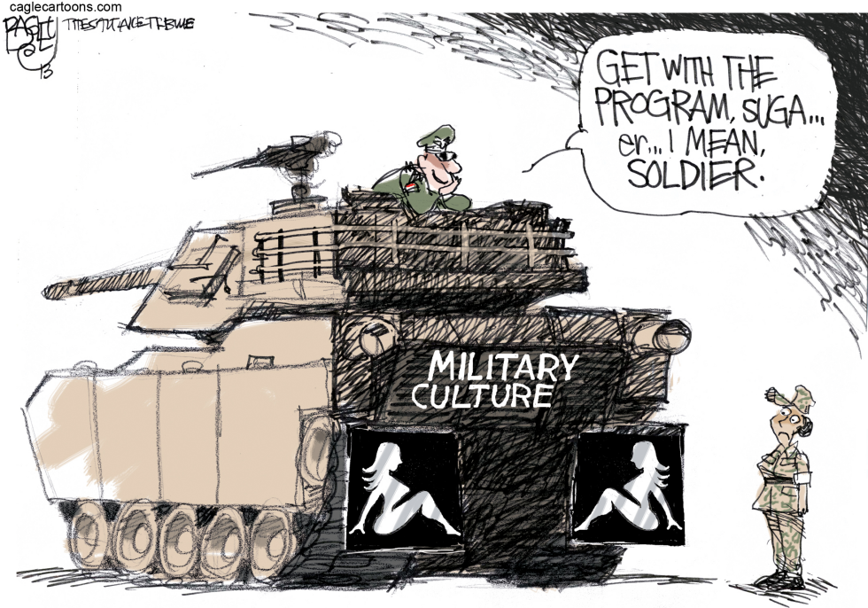 Military Harassment Flap color