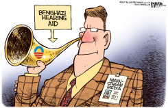 BENGHAZI HEARING AID  by Rick McKee