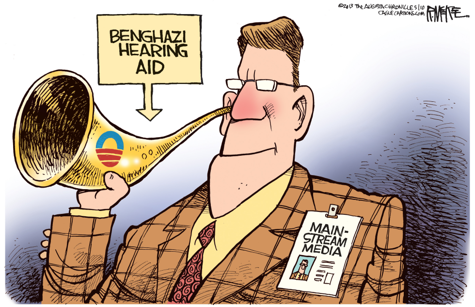  BENGHAZI HEARING AID by Rick McKee