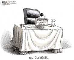 BENGHAZI HEARING  by Adam Zyglis