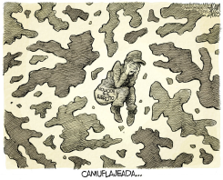 VIOLACION EN EL EJERCITO /  by Adam Zyglis