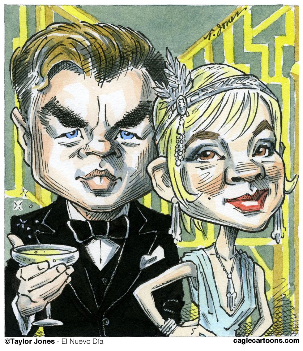 Gatsby stars DiCaprio and Mulligan - COLOR