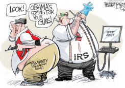 TAX PROBE  by Pat Bagley