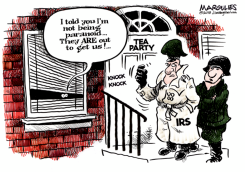 IRS AND TEA PARTY  by Jimmy Margulies