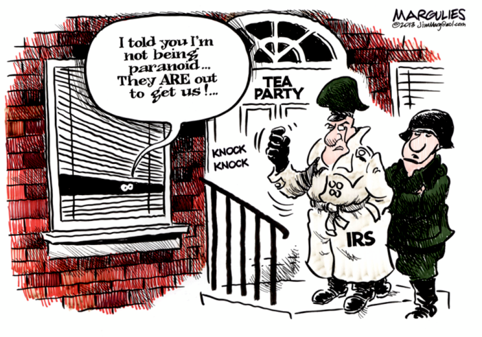 IRS and Tea Party color