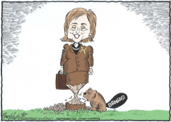 HILLARY Y BENGASI / by Bob Englehart