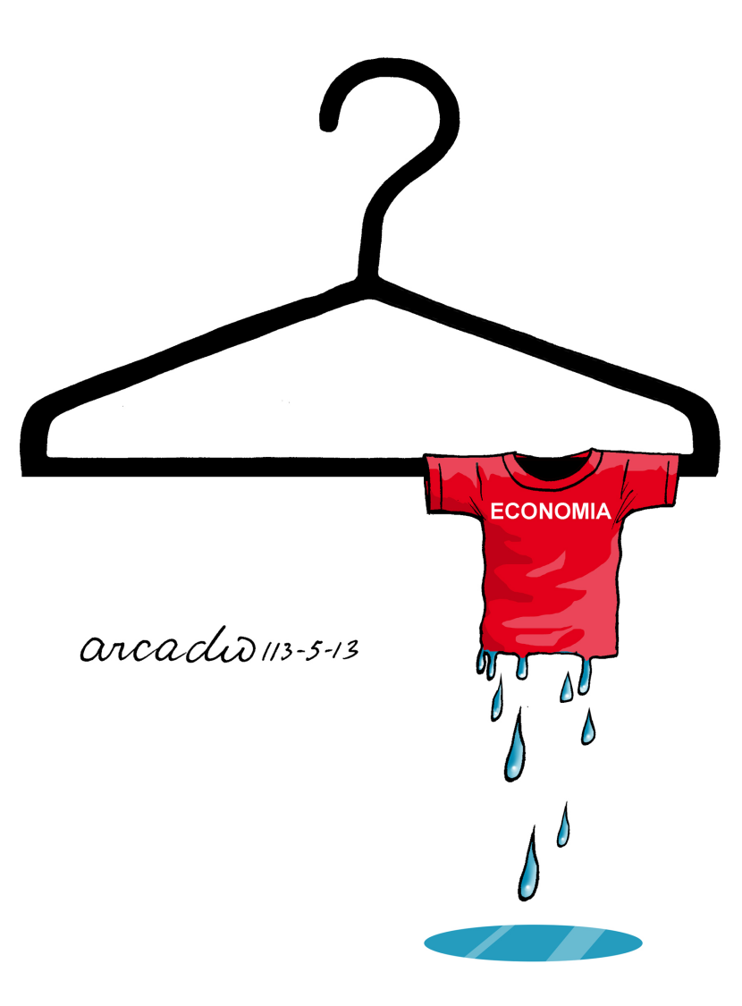 La economía encogida