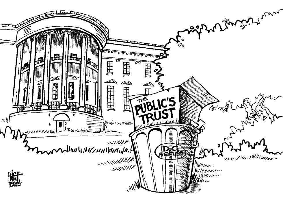 DO YOU TRUST THE GOVERNMENT, B/W