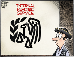 IRS SCALES  by Christopher Weyant