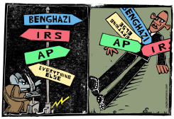 TARGET OBAMA  by Randall Enos