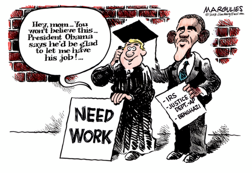 Obama problems color