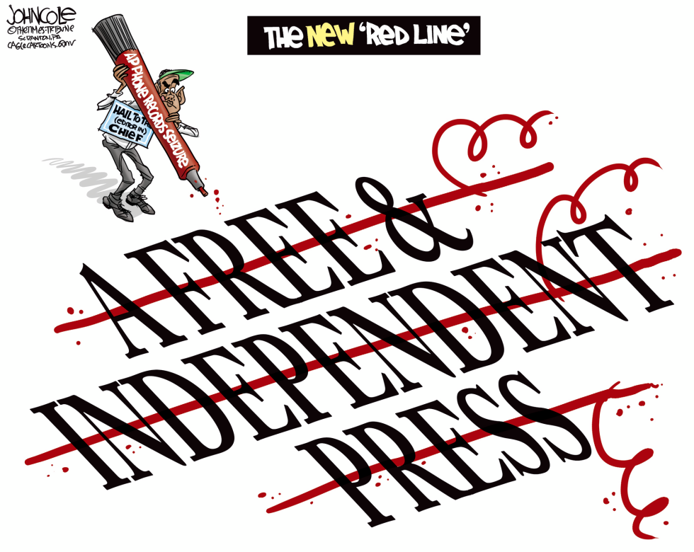 Obama and the press COLOR