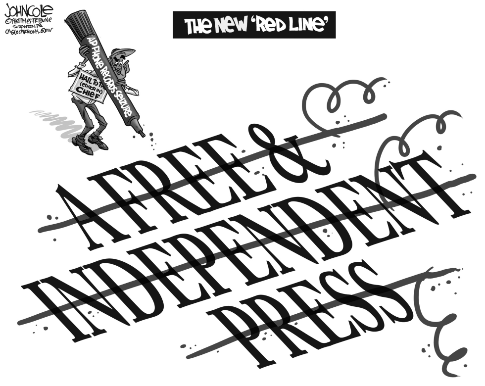 Obama and the press