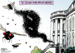 SECOND-TERM BROOD  by Nate Beeler
