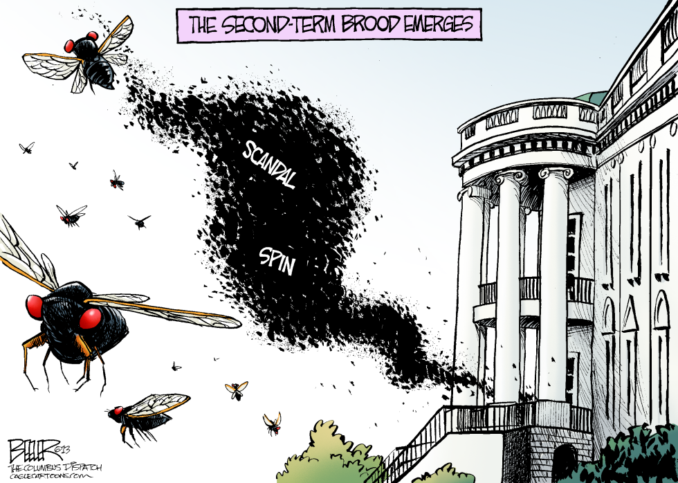  SECOND-TERM BROOD by Nate Beeler