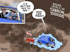 RISING CARBON DIOXIDE  by Paresh Nath