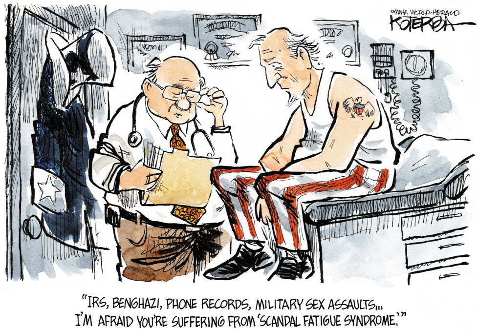 Scandal Fatigue Syndrome
