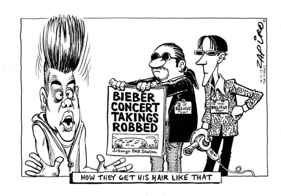 Bieber Robbed