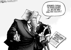 GOP AND THE PRESS by Nate Beeler