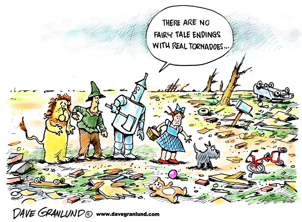 Tornado aftermath
