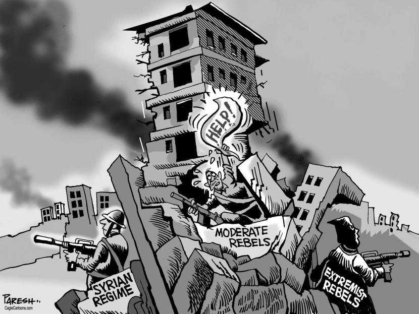Syrian moderate rebels