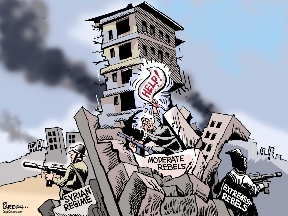 Syrian moderate rebels COLOR