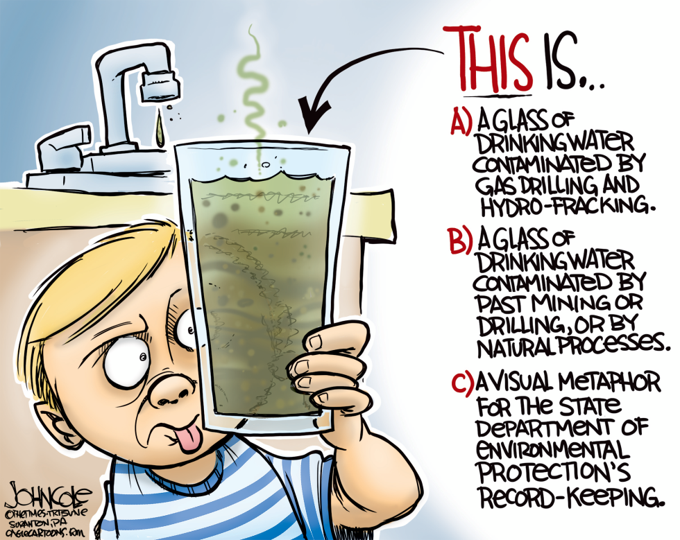 LOCAL PA -- DEP water-fracking records