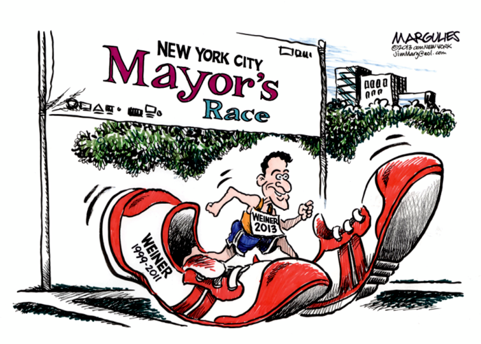 Anthony Weiner for Mayor of NYC color