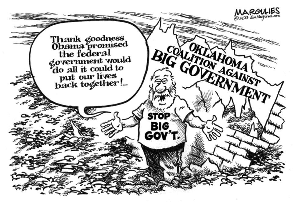 Oklahoma tornado and federal aid