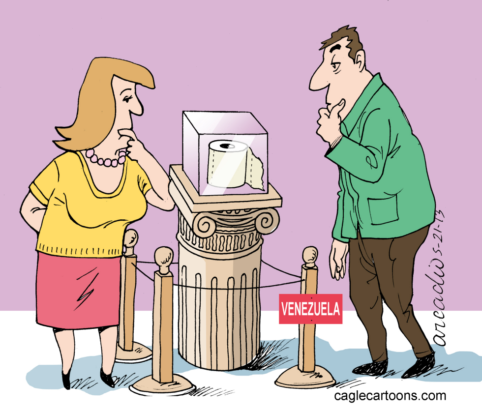 Papel escaso en Venezuela