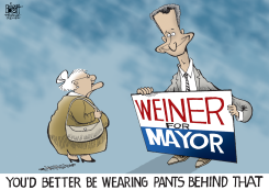 ANTHONY WEINER,  by Randy Bish