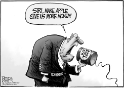 APPLE TAXES by Nate Beeler