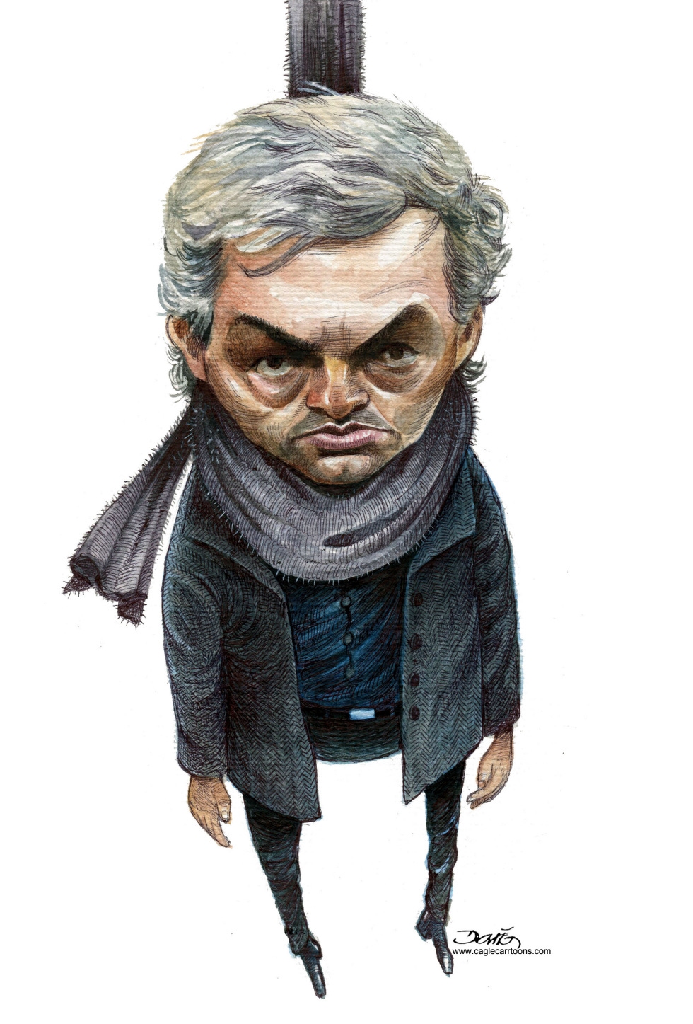  JOSé MOURINHO by Dario Castillejos