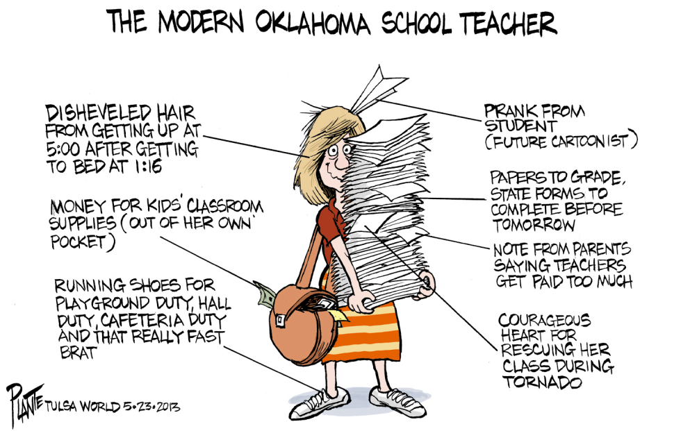 Modern Oklahoma School Teacher