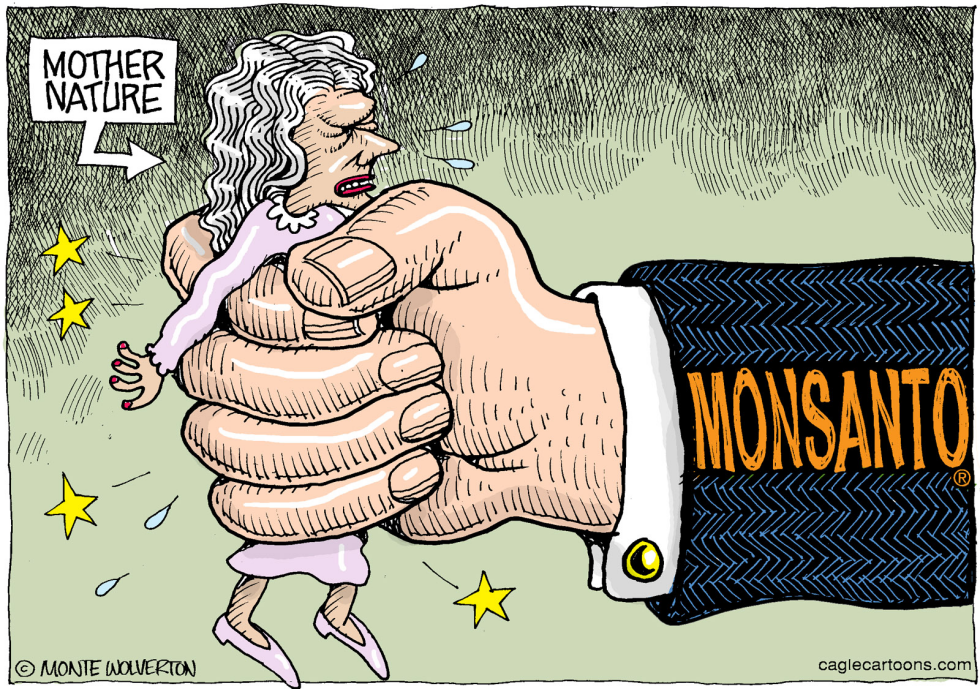 In Monsanto's clutch COLOR