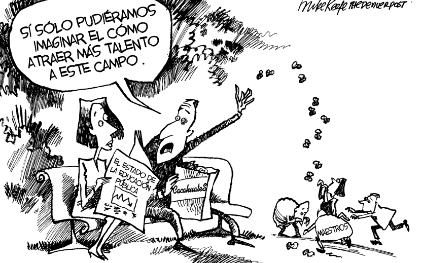 La paga de los maestros