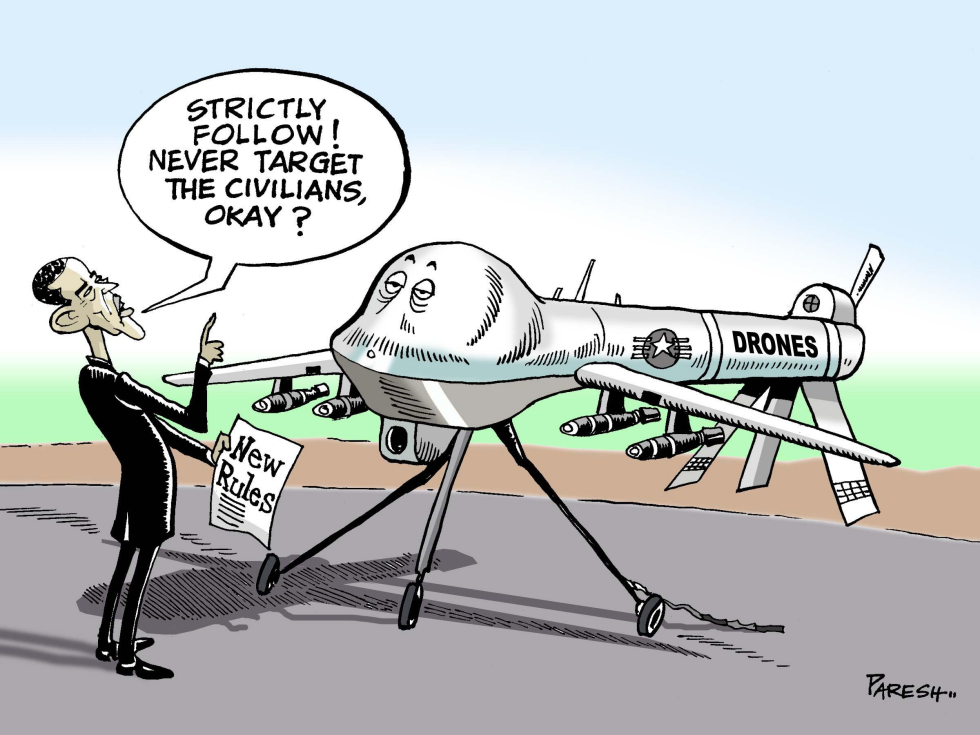  OBAMA DRONE RULES by Paresh Nath