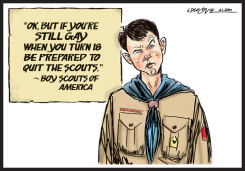 GAY RIGHTS AND BOY SCOUTS by J.D. Crowe
