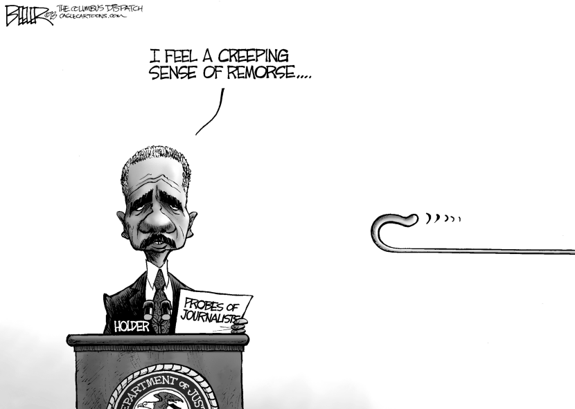 Holder Remorseful