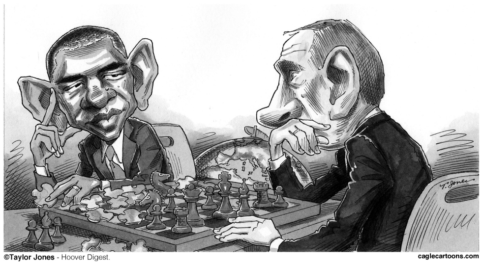  OBAMA AND PUTIN - THE GREAT GAME by Taylor Jones