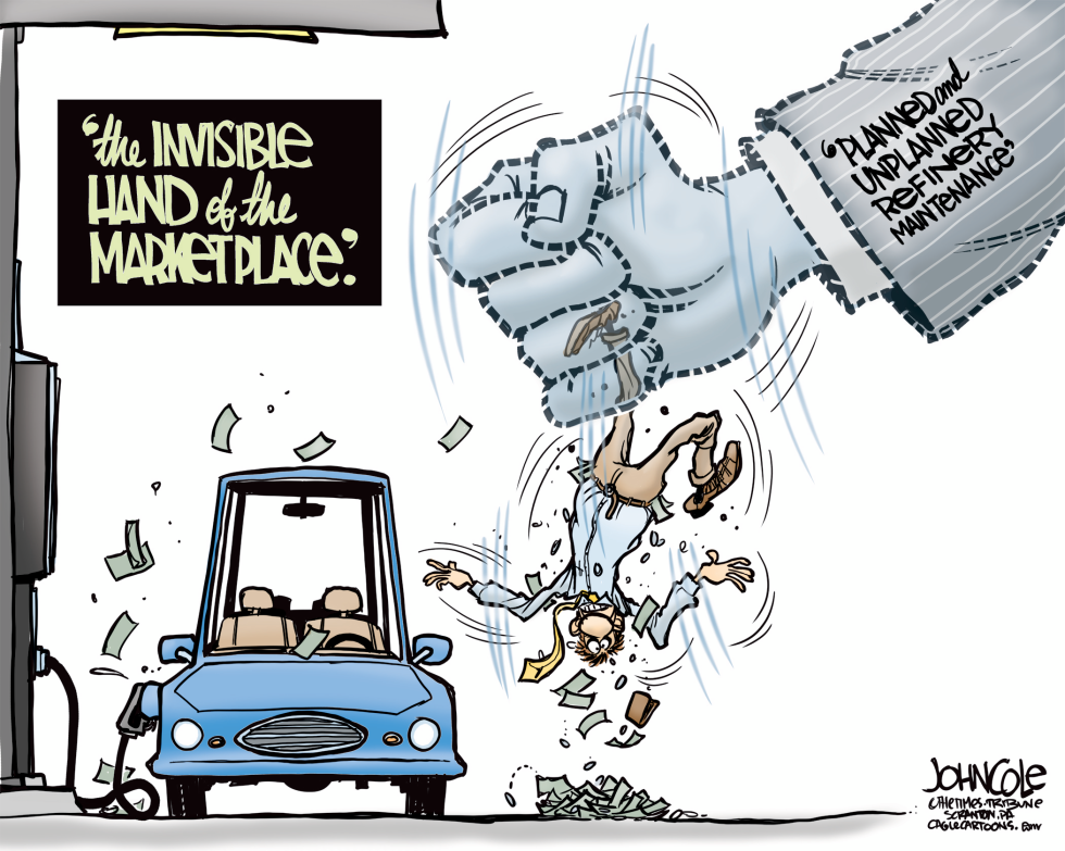 Gas pricing COLOR
