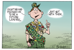 BOY SCOUTS by Joe Heller