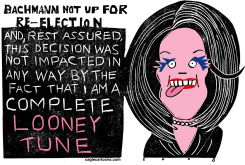 BACHMANN OUT  by Randall Enos