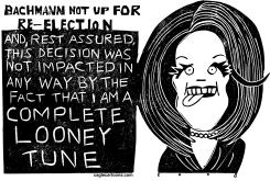 BACHMANN OUT by Randall Enos