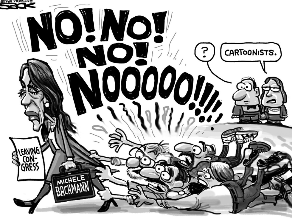 Michele Bachmann Leaves Congress BW
