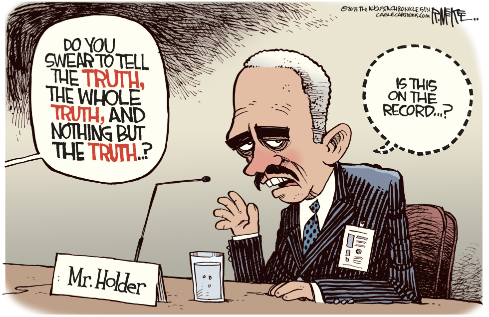  HOLDER OFF THE RECORD by Rick McKee