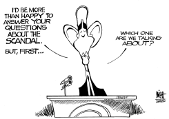 SCANDALS, B/W by Randy Bish